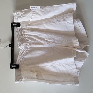High Waisted Linen-Blend Shorts for Women
